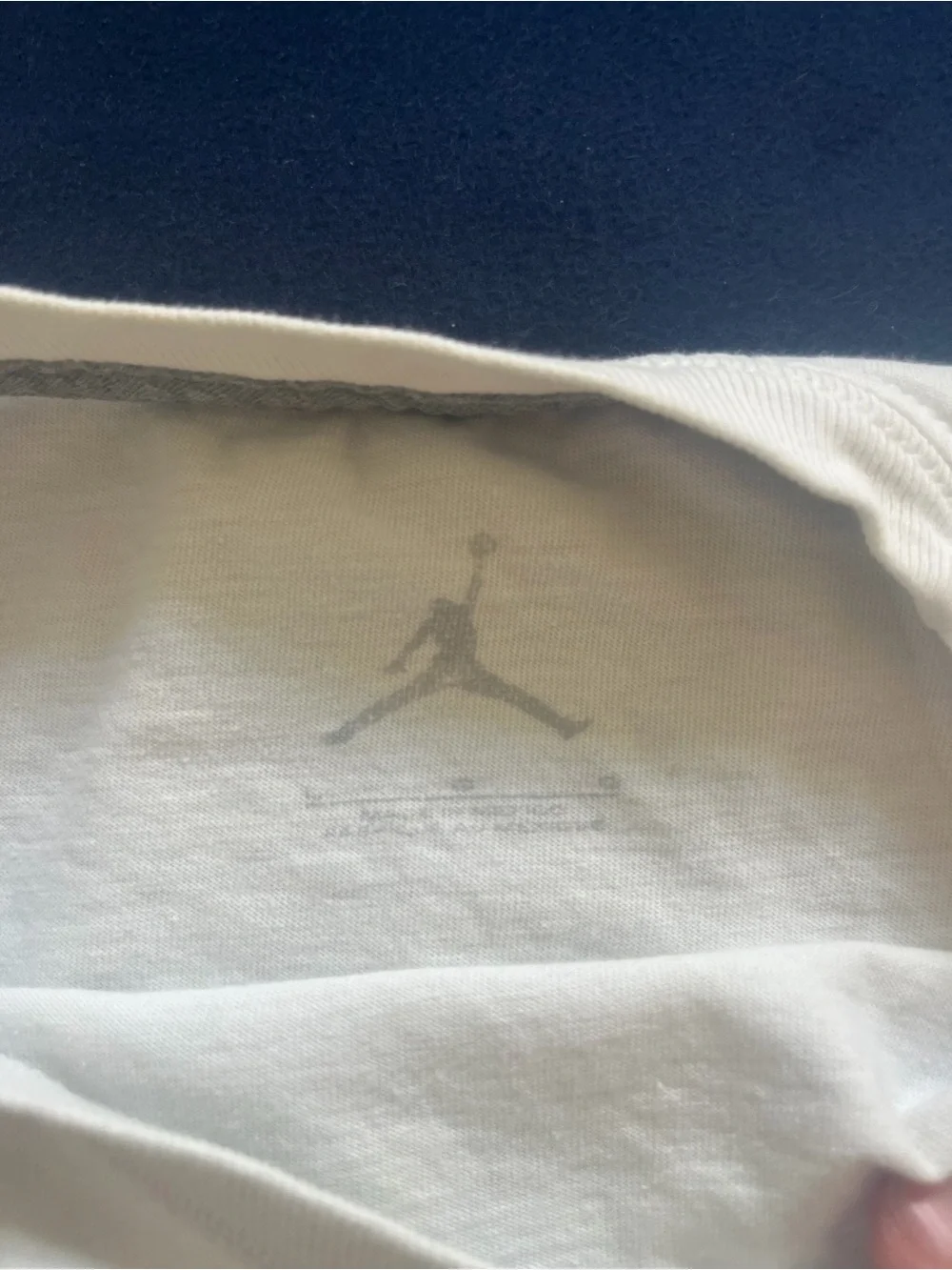 Jordan White Graphic Logo T-Shirt